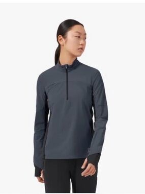 On Running Lightweight Women’s Half-Zip Jacket - Slate Blue